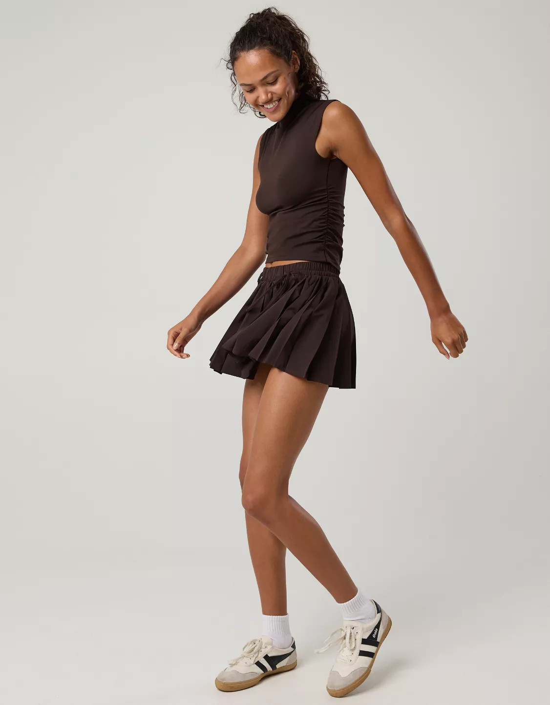 OFFLINE By Aerie Pleated Bow Skirt | Aerie