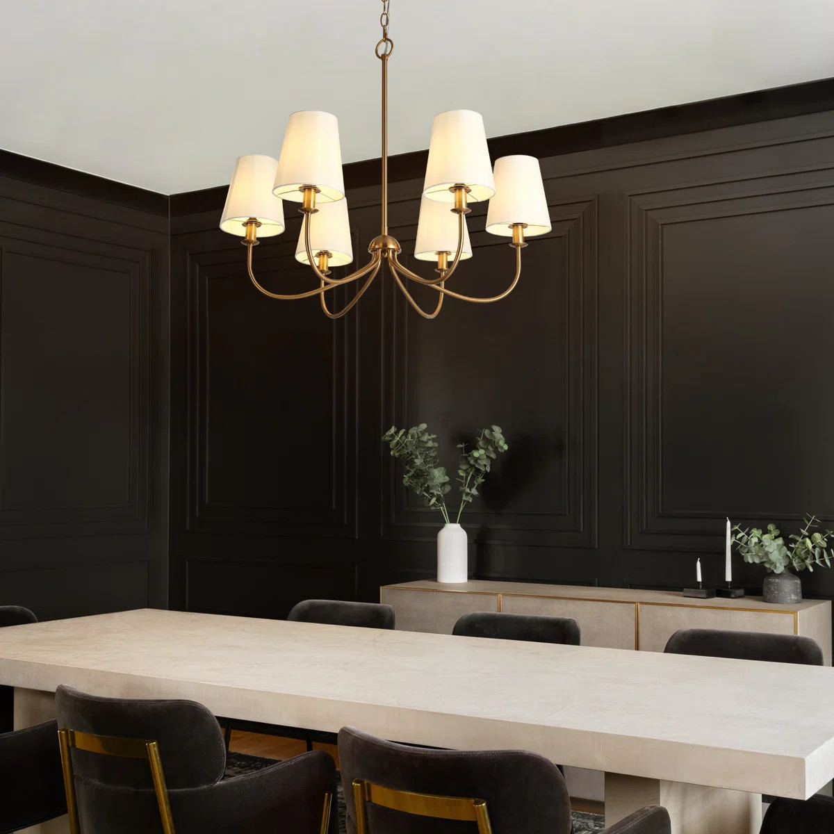 Abbiney 6 - Light Dimmable Classic / Traditional Chandelier | Wayfair North America