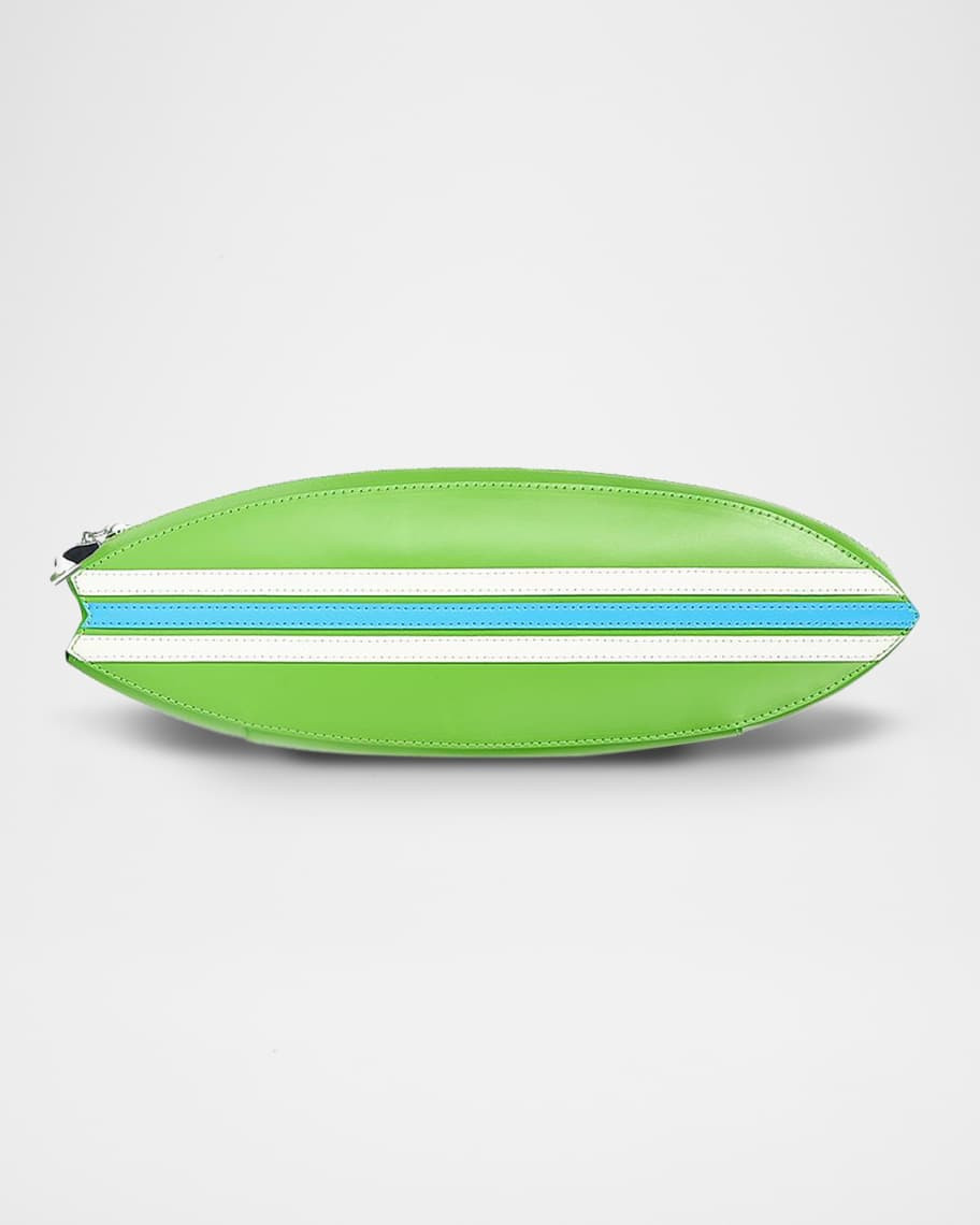 Leather Surfboard Clutch Bag | Neiman Marcus