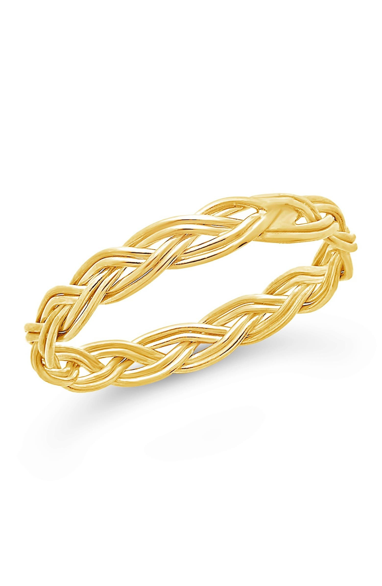 14K Yellow Gold Vermeil Woven Ring | Nordstromrack | Nordstrom Rack