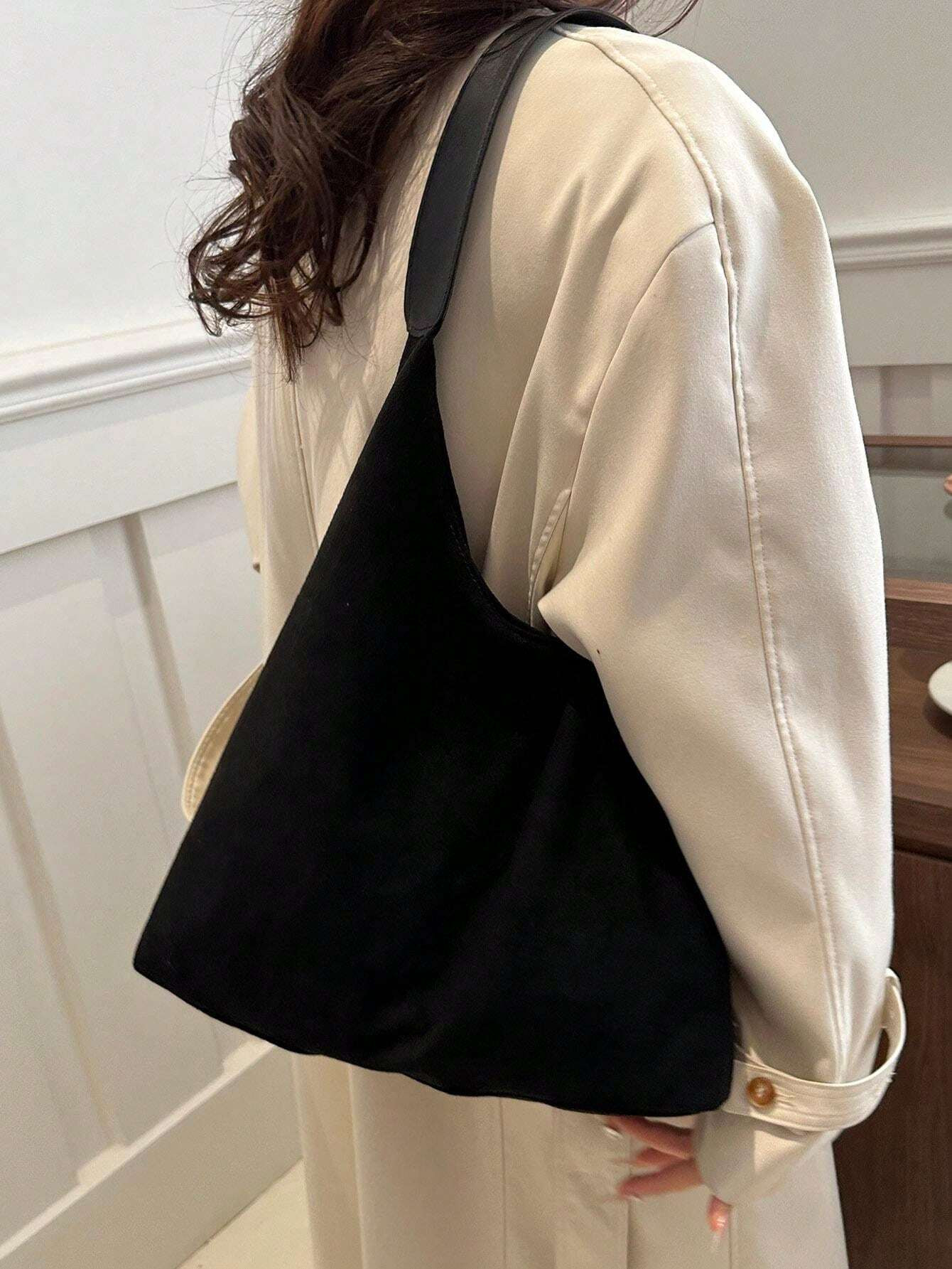 New Women's Casual Tote Bag With Large Capacity, European And American Style, High-End And Trendy... | SHEIN