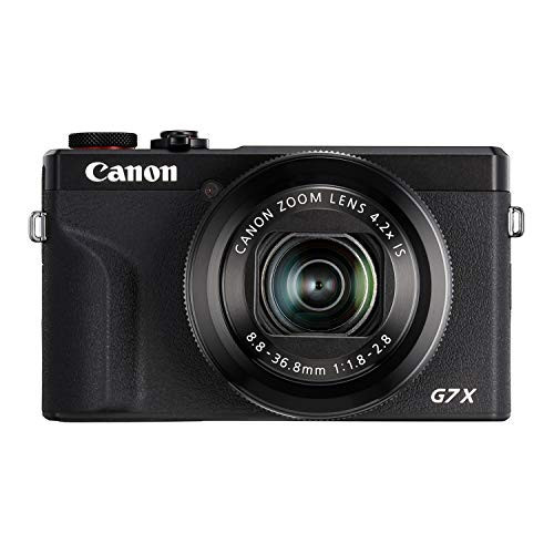 Canon PowerShot G7X Mark III Digital Camera with 4.2x Optical Zoom Lens (Black) | Amazon (US)