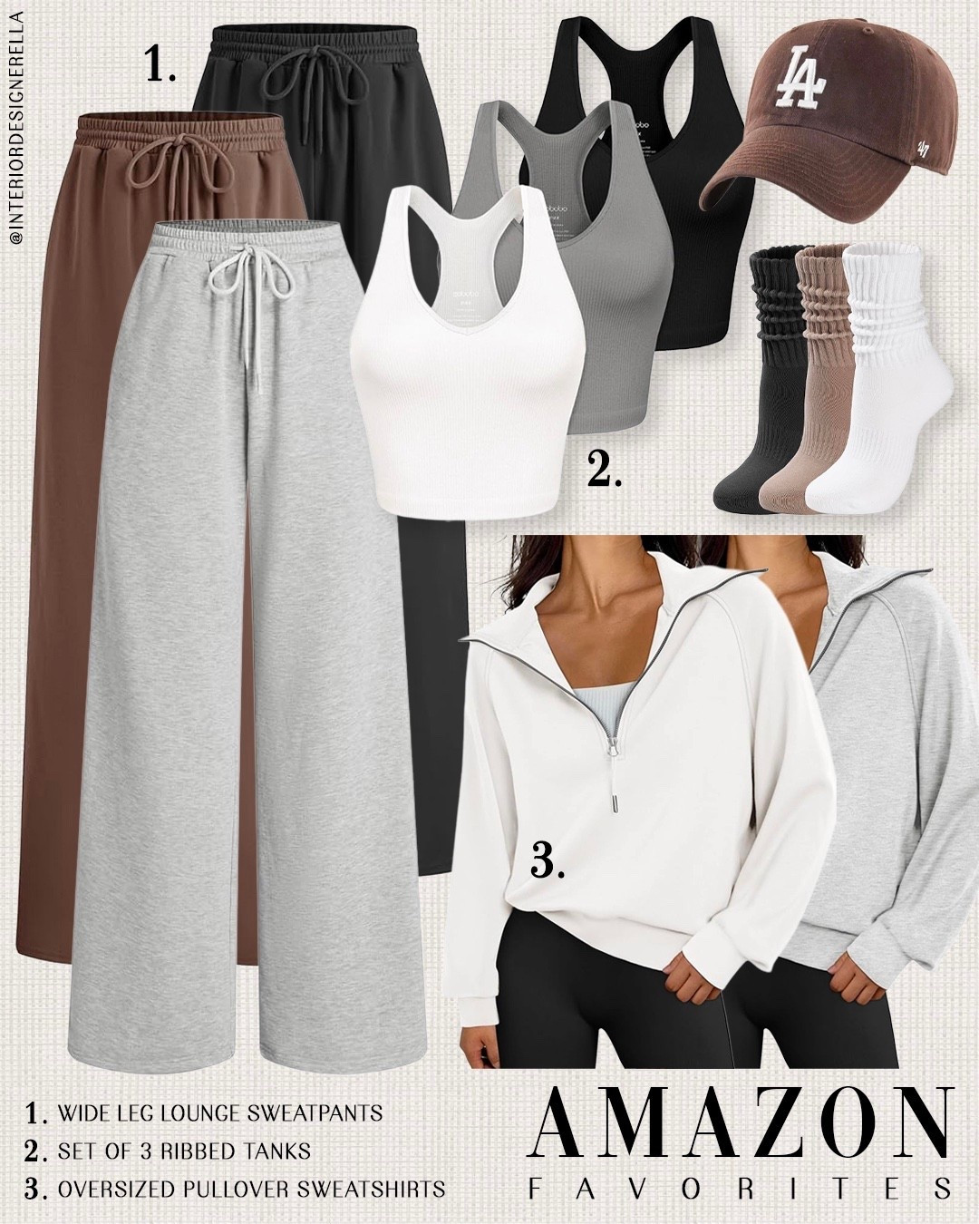 Easy, neutral travel style with a relaxed, effortless feel ✨

Neutral athleisure staples for comfy, easy days on the go ✨Click on the “Shop Amazon ootd” collections on my LTK to shop!🤗 Have an amazing day!! Xo!!

#LTKWorkwear #LTKBeauty #LTKootd