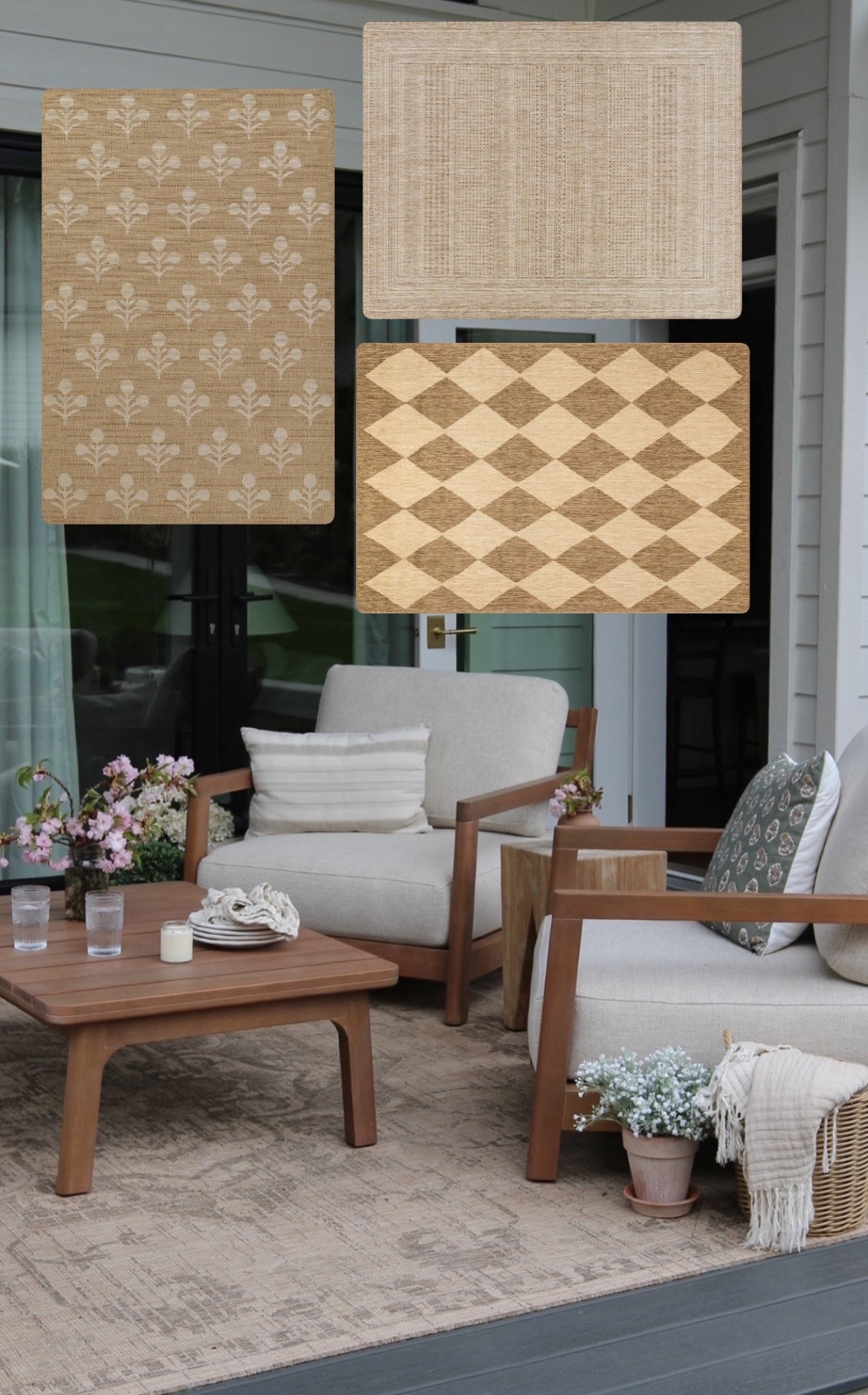 Sharing a few different outdoor rug options 

#LTKsummer #LTKcanada #LTKhome