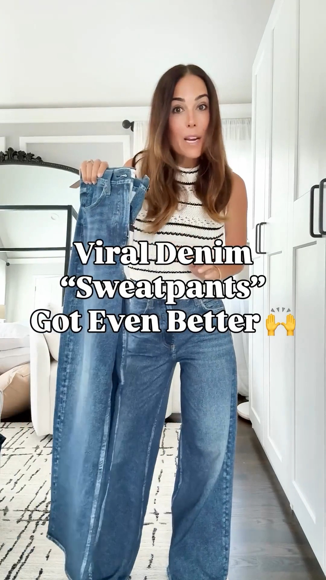 The viral denim “sweatpants”… but better 🙌🏻 They’re finally available in ankle length so I can actually wear them without hemming 👌🏻 Same insanely soft feel, same slouchy vibe, just perfect for us shorter girlies.

They run big — I recommend sizing down 1–2 sizes. I’m in a 24 here.

Nordstrom denim, viral jeans, ankle length jeans, denim sweatpants, jeans for petite women, fall denim trends

Follow my LTK @mrscasual on the @shop.LTK app to view this post and get my exclusive app-only content!