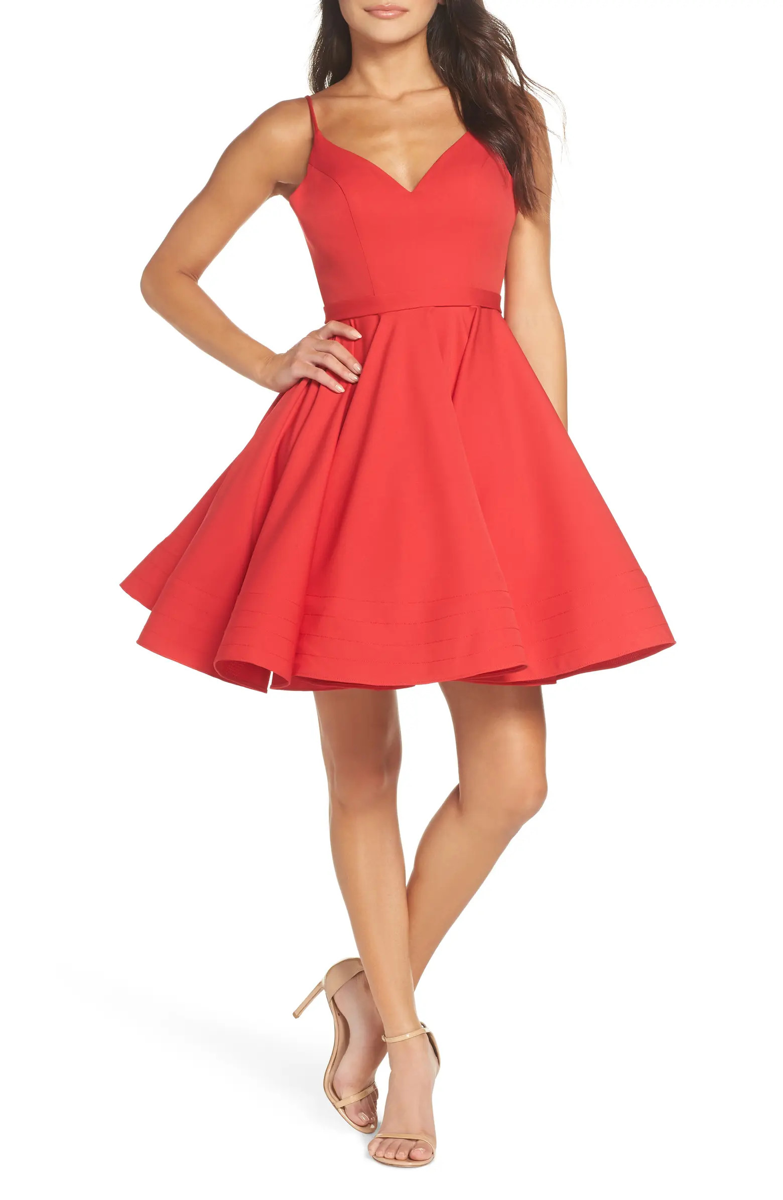 Ieena for Mac Duggal Fit & Flare Cocktail Dress | Nordstrom | Nordstrom