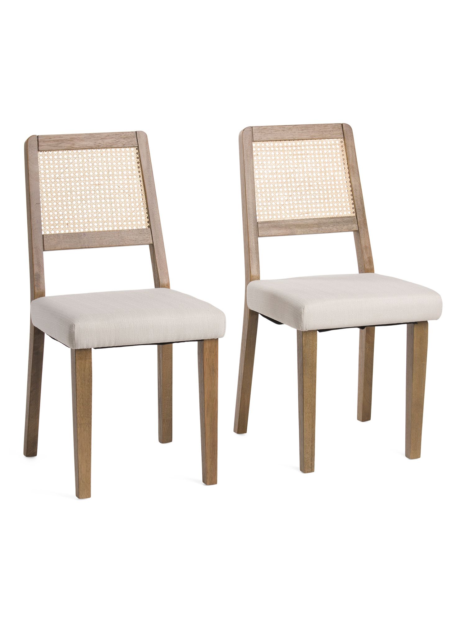 Set Of 2 Archie Cane Back Dining Chairs | TJ Maxx