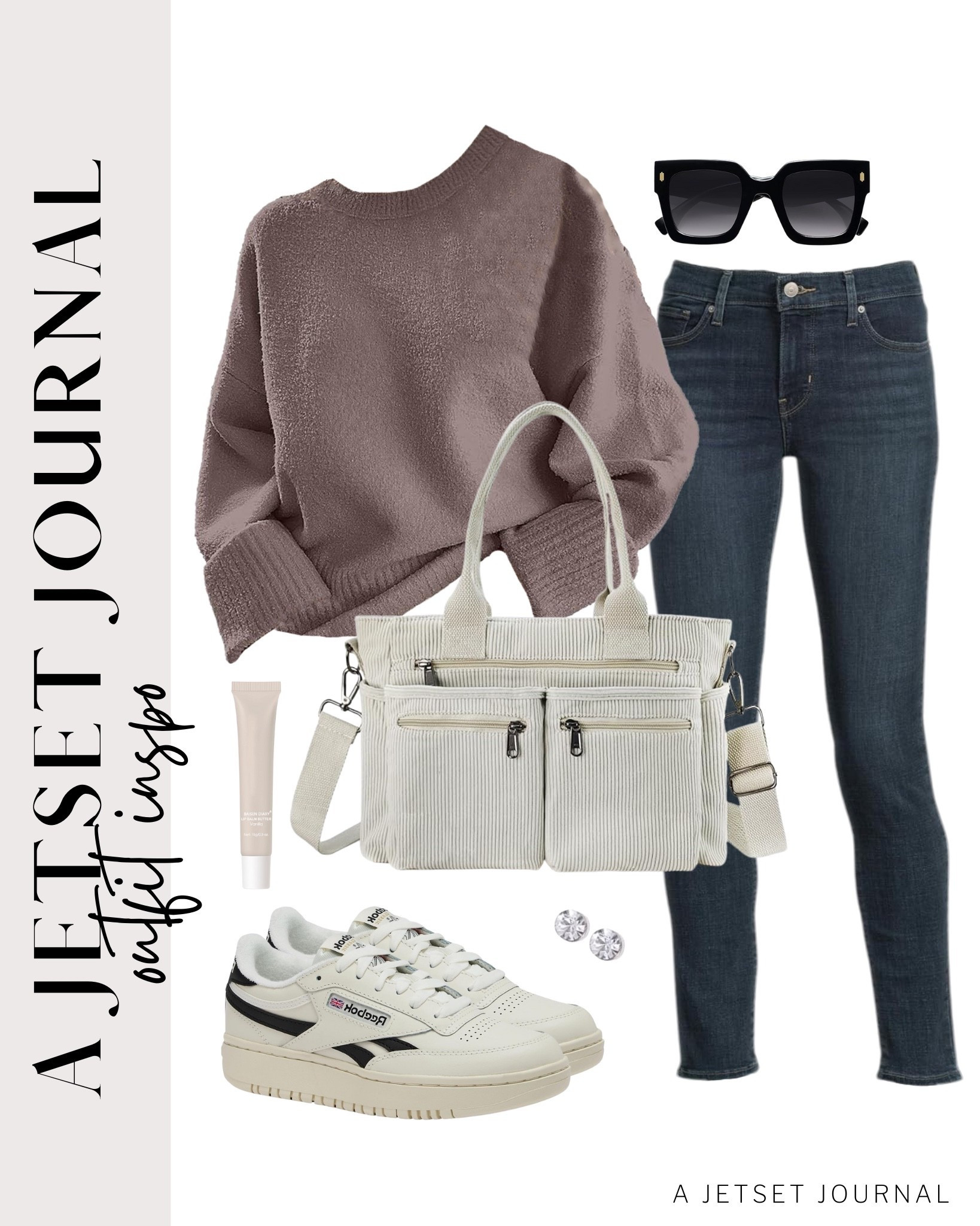Loving how easy this outfit is. Perfect for lazy mornings or running errands!
lip butter balm, stud earrings, shaping skinny jeans, winter style, casual look, vacation style, winter style, makeup must have, beauty favorite, winter outfit, functional bag, amazon fashion, affordable style

#LTKU #LTKFindsUnder50 #LTKSeasonal