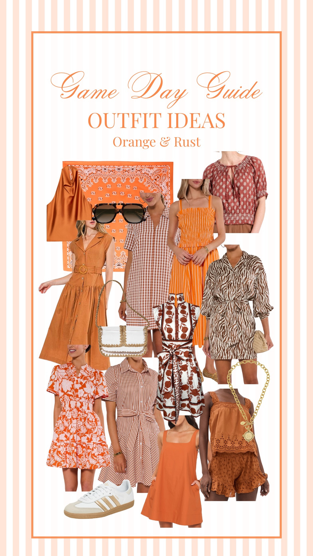 Orange & Rust Football Game Day outfit ideas!

Game day outfit // football game outfits
