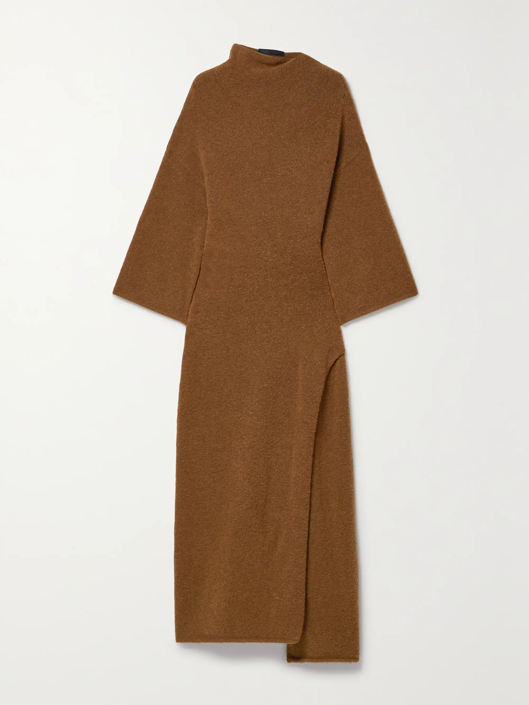 Wool-blend turtleneck midi dress | NET-A-PORTER (US)