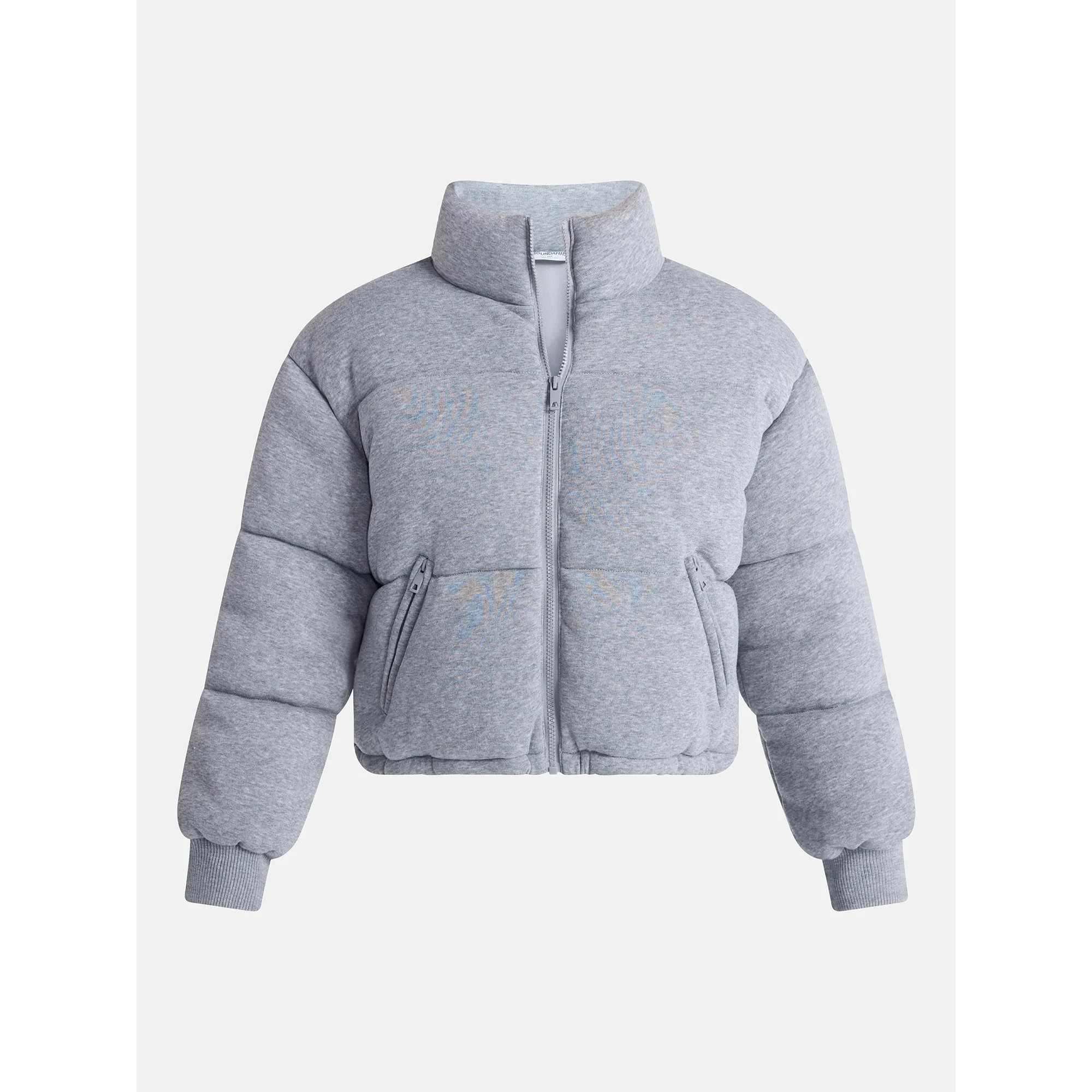 No Boundaries Knit Puffer Jacket, Women's | Walmart (US)