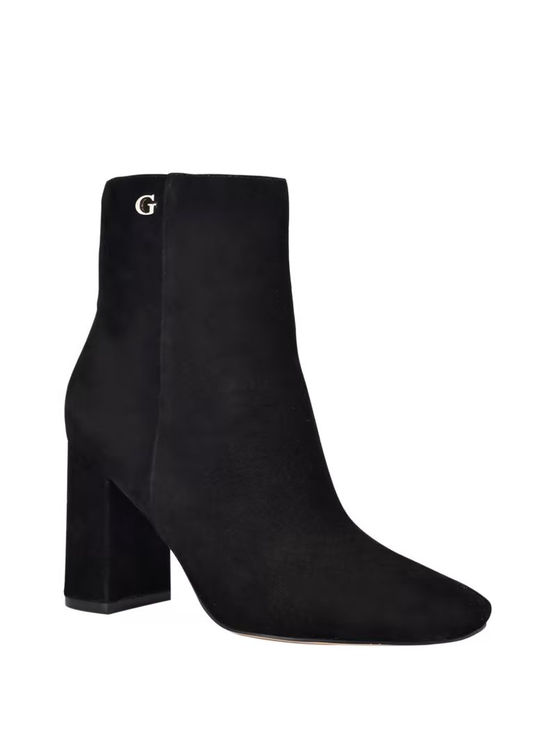 Adelia Faux-Suede Ankle Booties | Guess (US)
