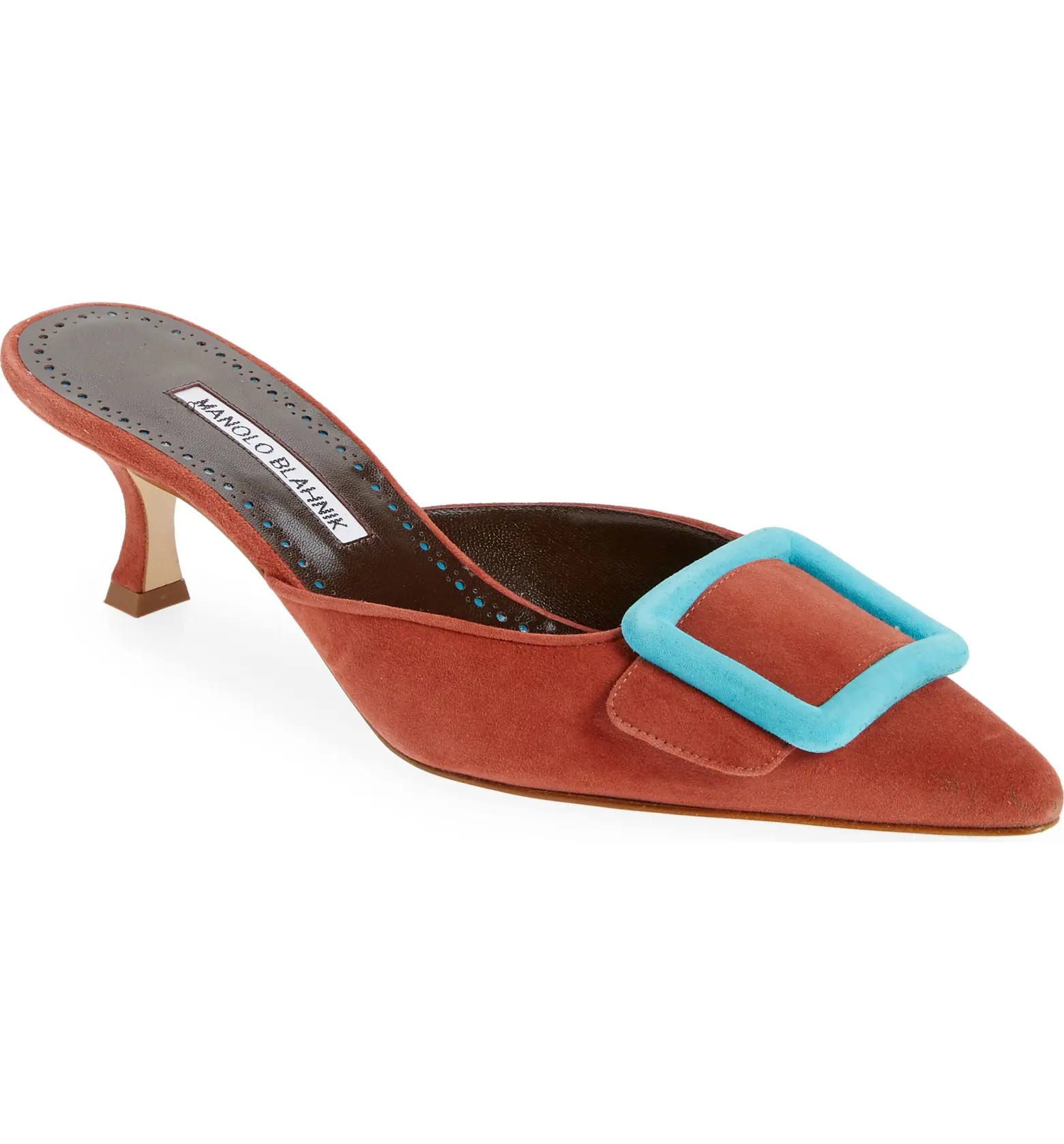 Maysalebi Buckle Pointed Toe Mule (Women) | Nordstrom