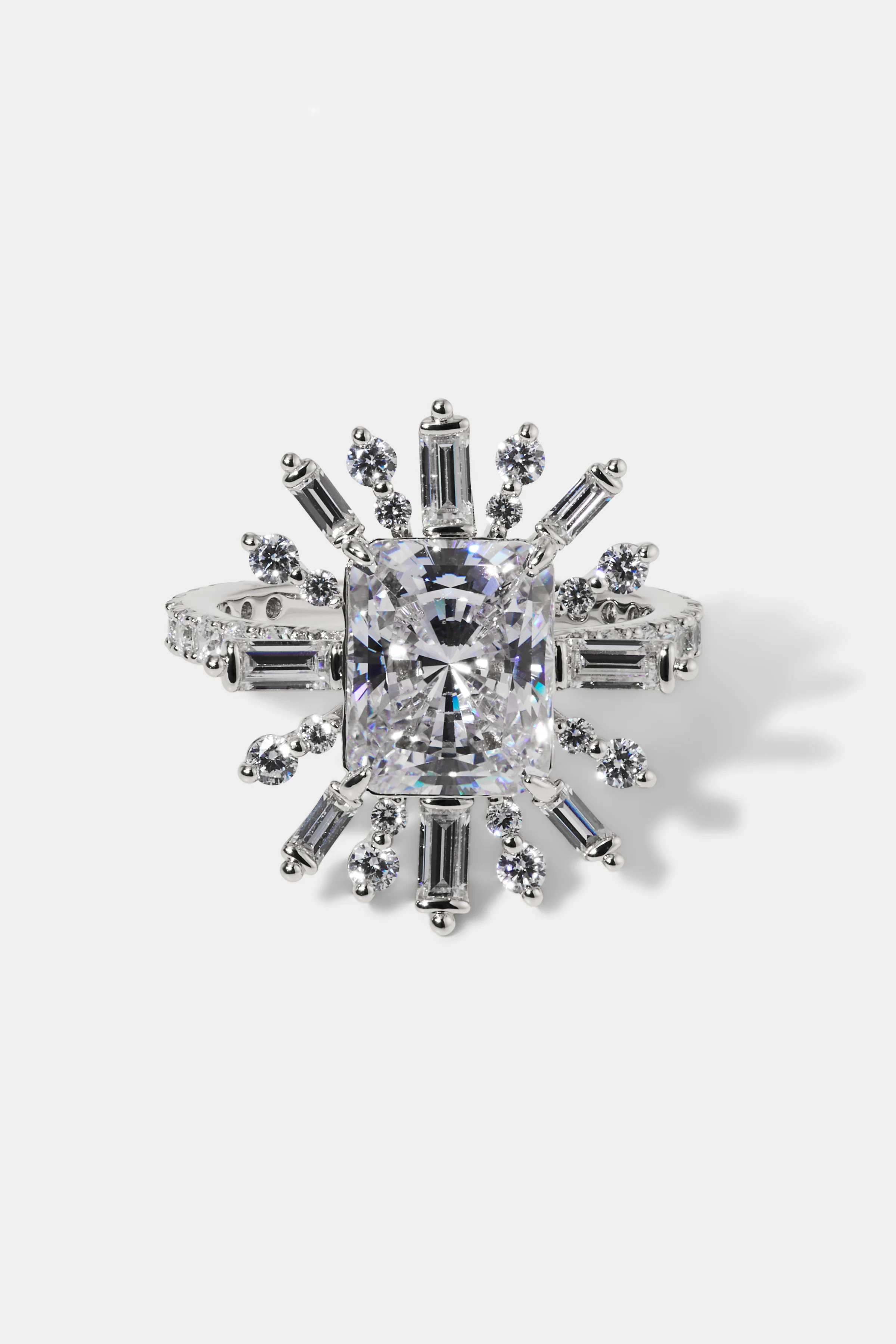 STELLAR CZ HALO RING | NADRI