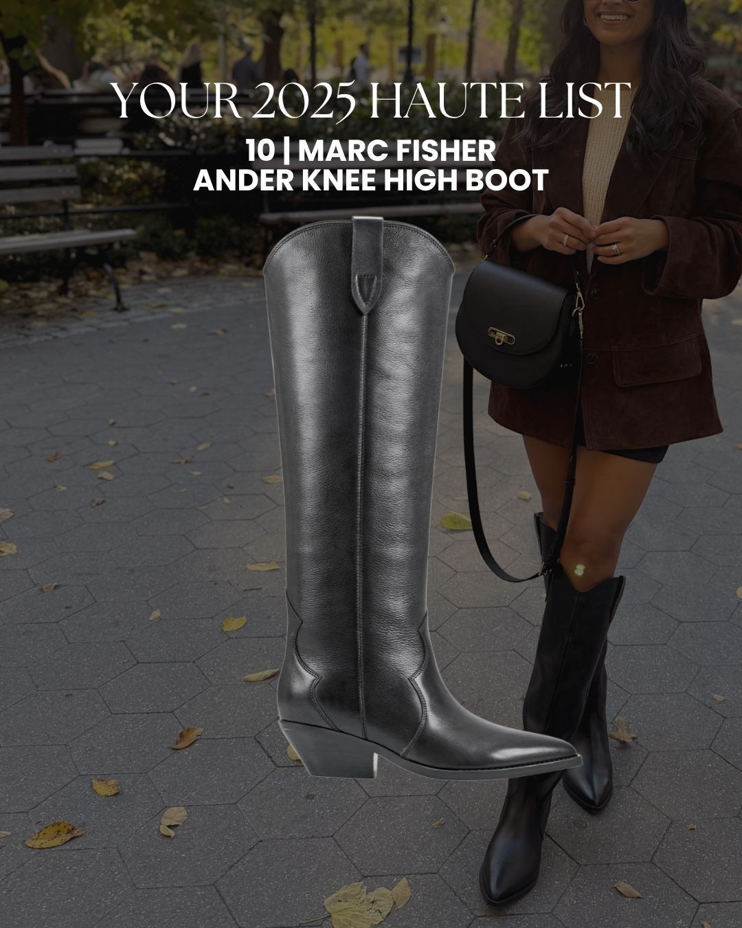 Coming in at #10 of my best-selling items of 2025 is the Marc Fisher Ander boots. I have them in black, but I’m also considering a second color. #marcfisherboots

#LTKGiftGuide
