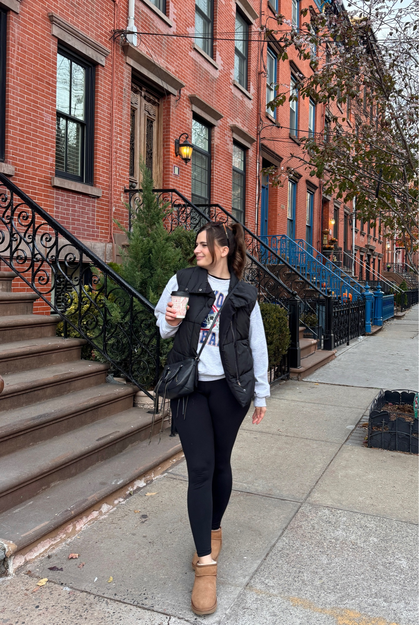 Loving the ultra mini Uggs paired with a sweatshirt and black puffer vest! 

#LTKFindsUnder100 #LTKActive #LTKSeasonal