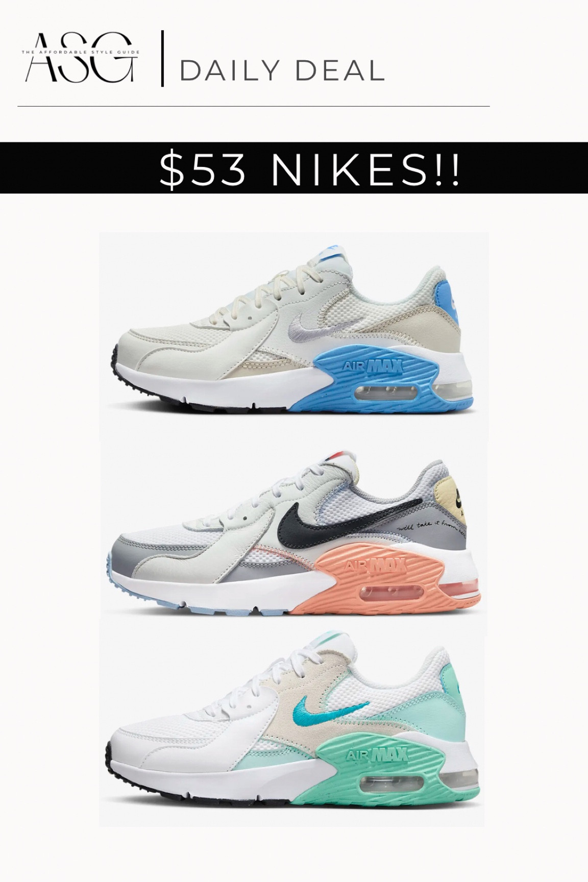 Nike air max sale! Sign in and Use code CELEBRATE

#LTKfindsunder100 #LTKsalealert #LTKfindsunder50