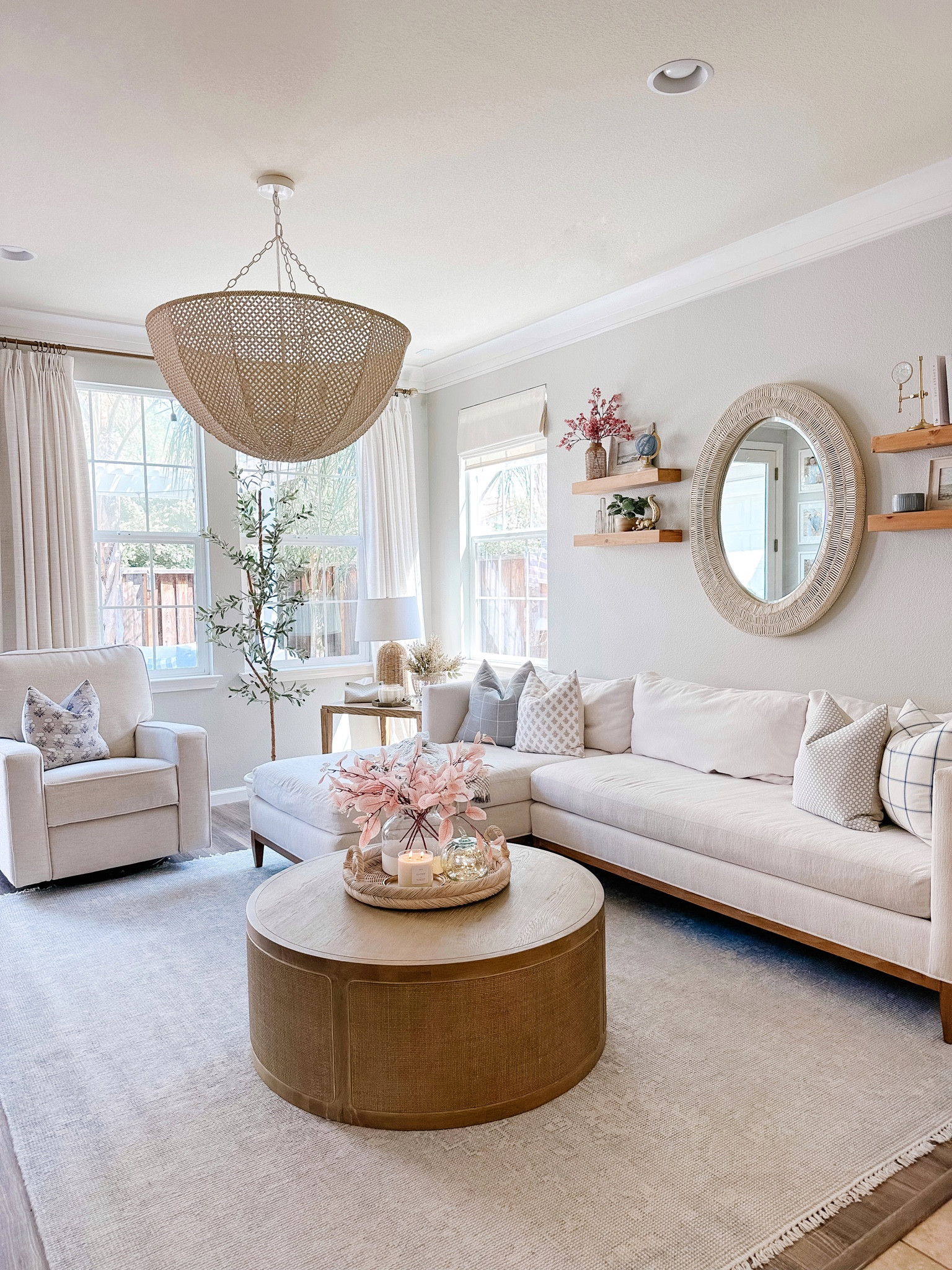 Not sure how our livingroom can feel more magical through each season but I feel it again. 

#LTKSeasonal #LTKhome