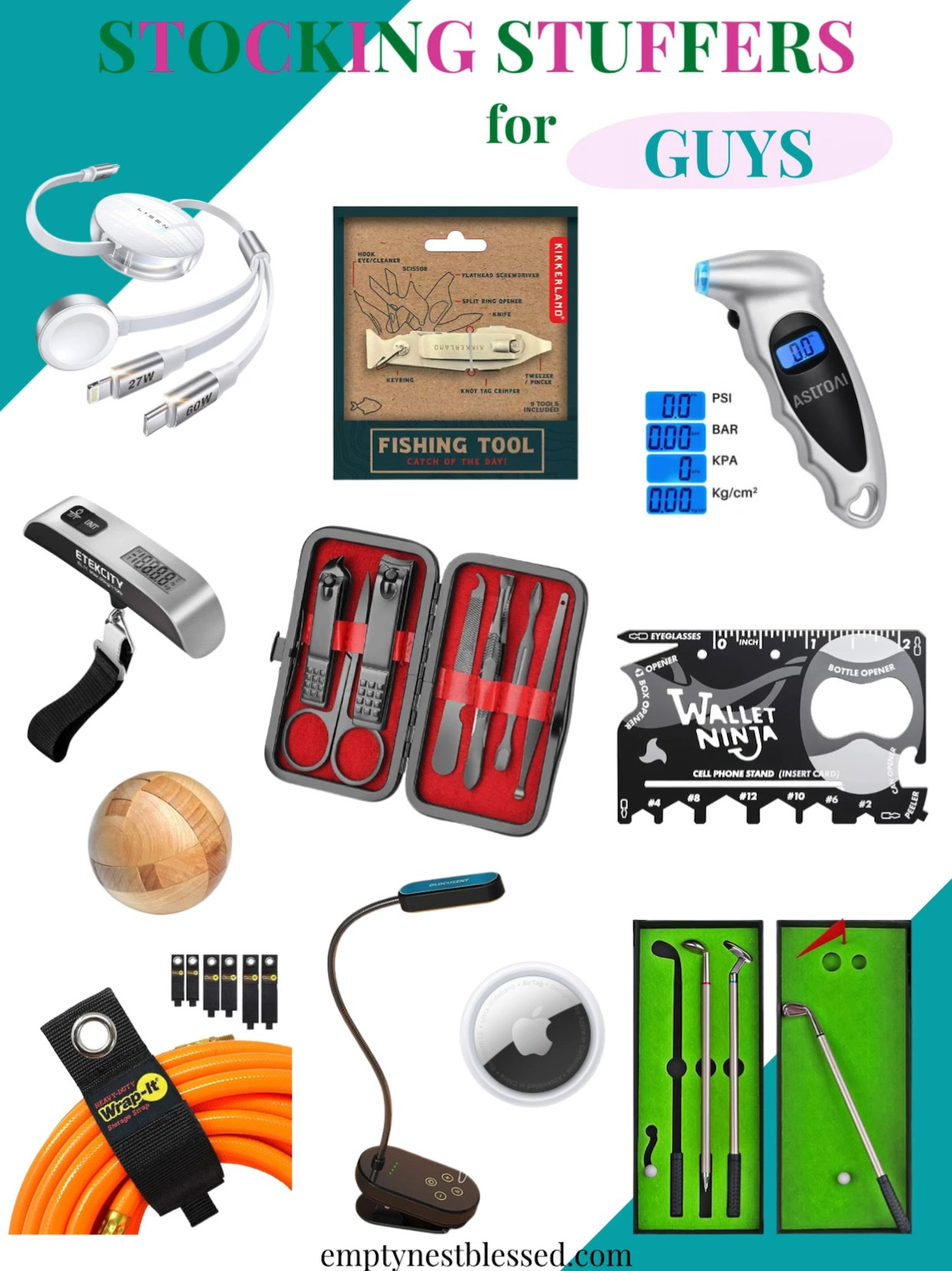 Stocking stuffer for the guys made easy!
I’ve rounded up the best little gifts for husbands, dads, brothers, and sons that are sure to impress!
Think practical, fun, and a little bit indulgent - because they deserve it, too! 
And the best part? Most of these ship fast and free!
Let’s make those stockings the highlight of Christmas morning!


#LTKGiftGuide #LTKWatchNow #LTKHoliday