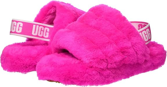 UGG Kids' Fluff Yeah Slide Slipper | Amazon (US)