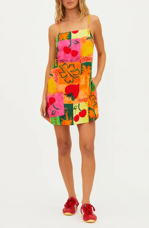 Beach Riot Tayla Cover-Up Minidress in Fruit Mar at Nordstrom, Size Small | Nordstrom