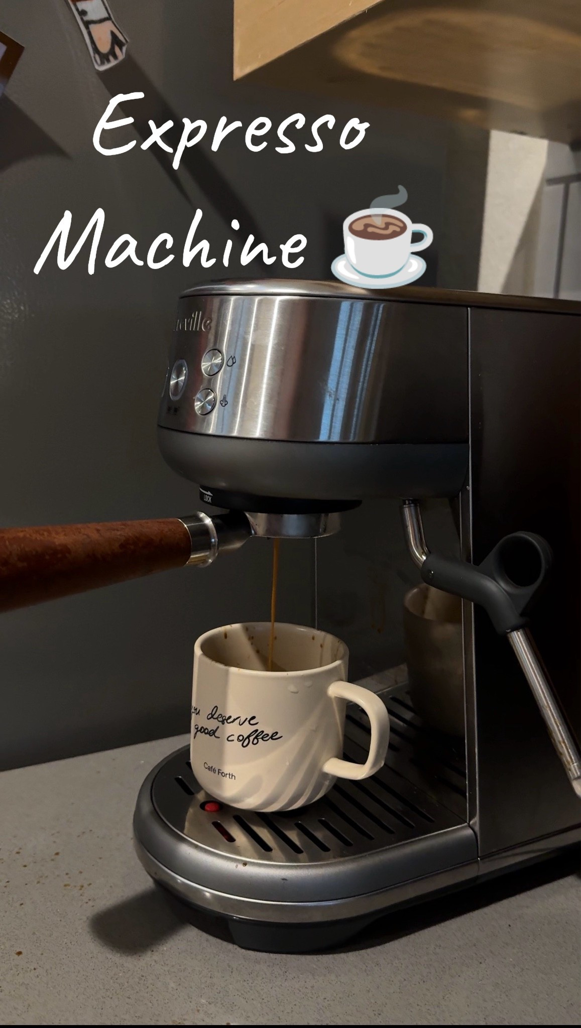 I’ve had this machine for 2 years and I have no complaints. I picked this one bc it’s small, compact and gets the job done!! And yes I’ve perfected my salted honey cinnamon latte 🌟

#LTKfoodie #LTKHome #LTKmomlife