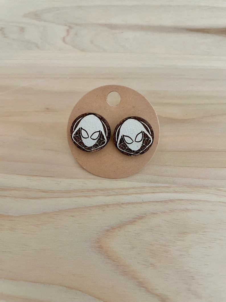 Superhero collection stud earrings | Etsy (US)