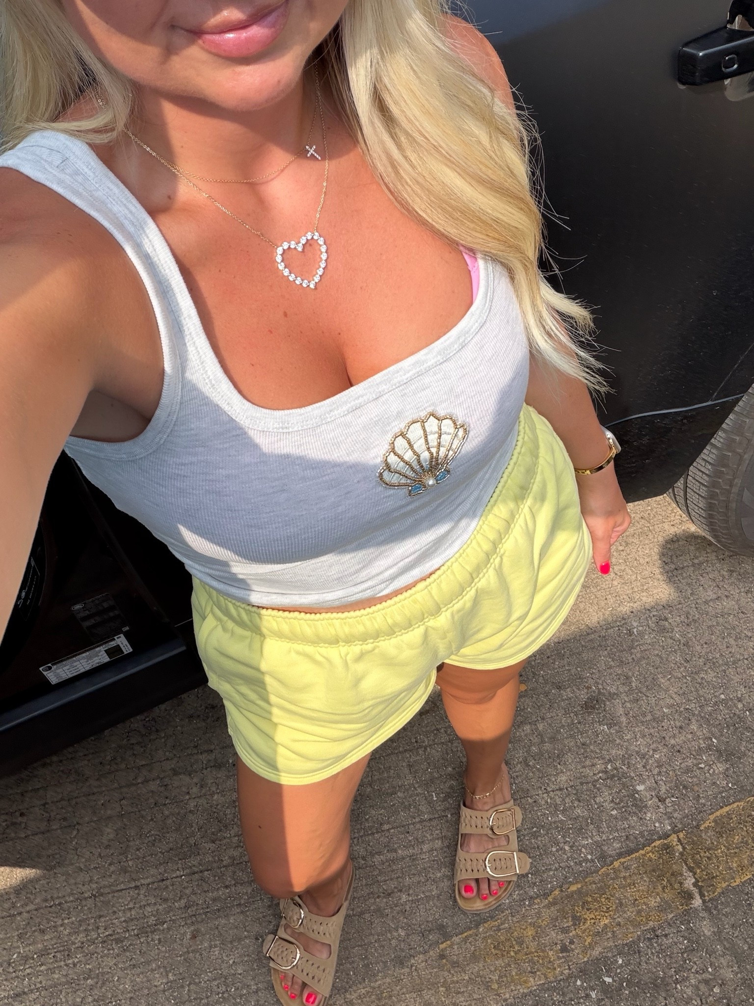 Summer outfit
Size xs
Sandals tts

#LTKootd