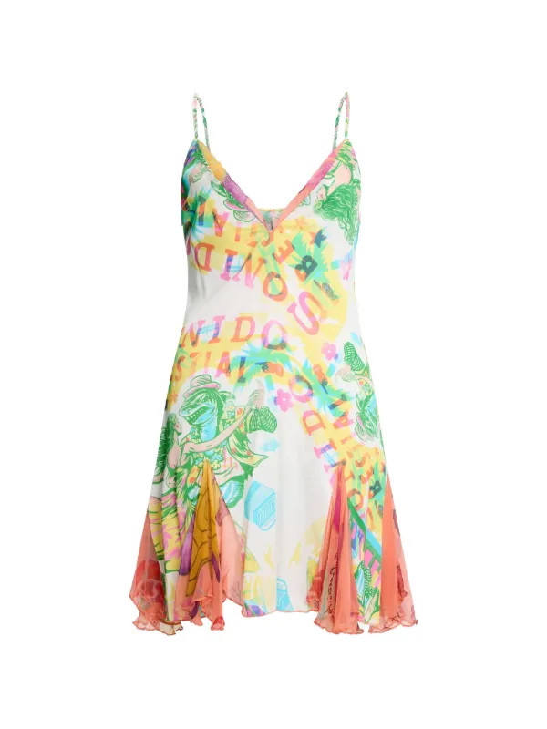 x La Linterna Sonido Bestial mini dress | Farfetch Global