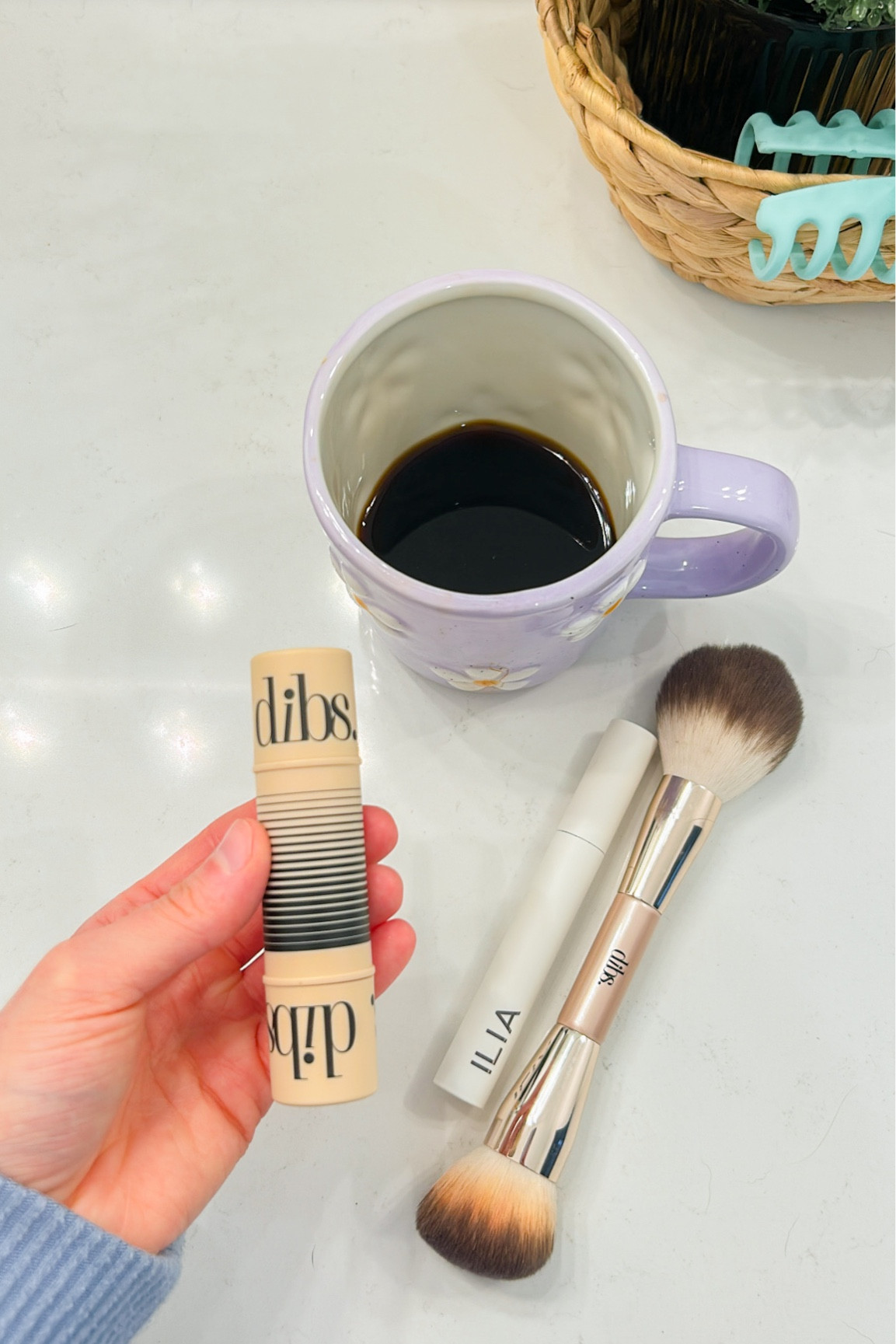 Current makeup routine. 