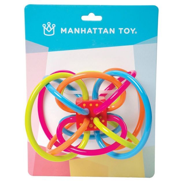 The Manhattan Toy Company Winkel Rattle & Sensory Teether Easter Toy | Target