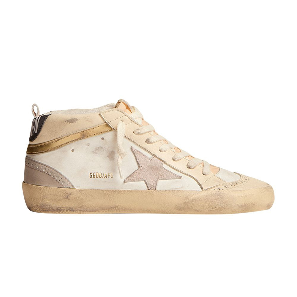 Golden Goose Golden Goose Wmns Mid Star 'Light Grey Gold' | Cream | Women's Size 35 | GOAT