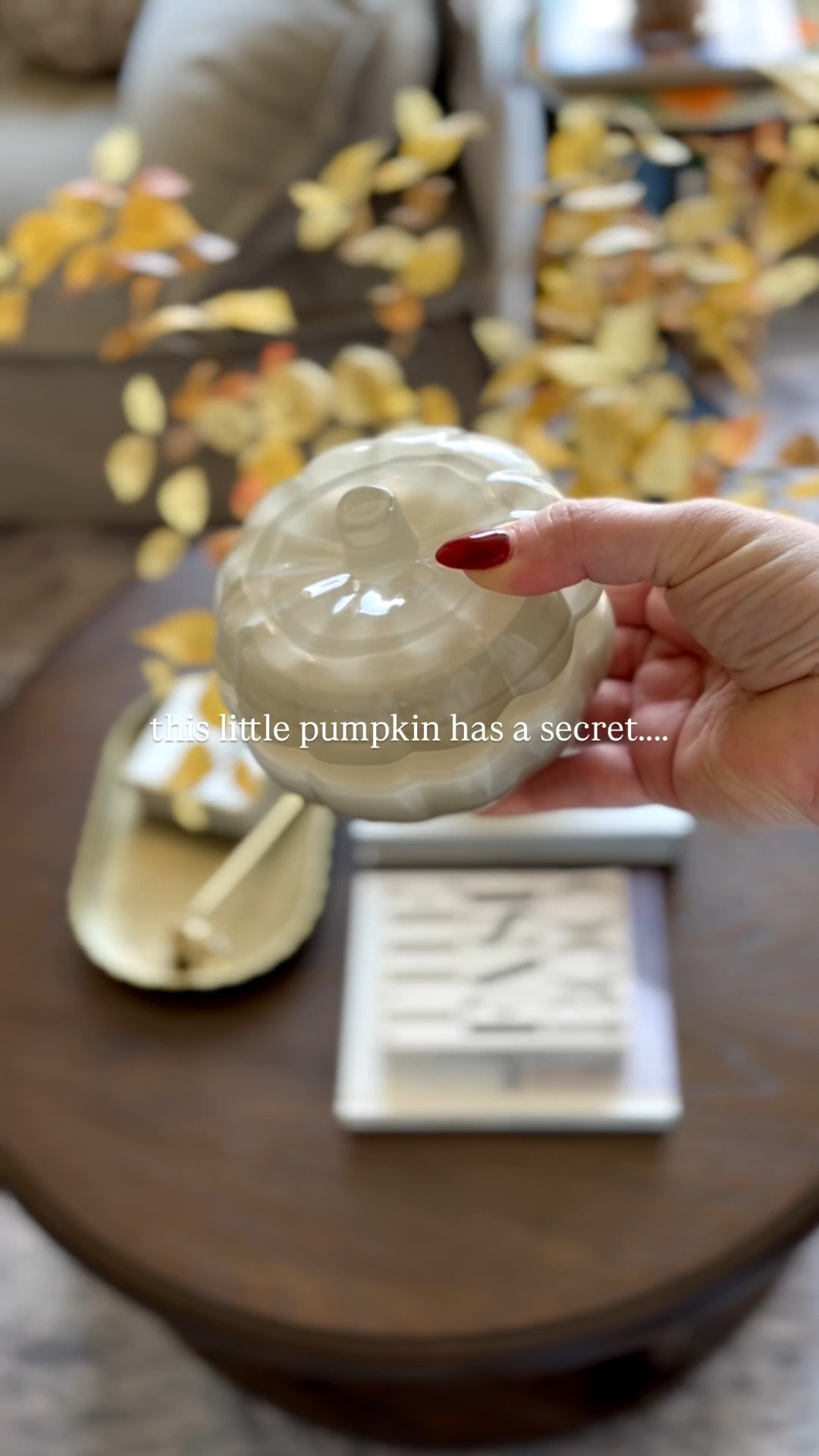Looking for affordable fall home decor that feels elevated? 🍂✨ These glass pumpkin candles from Target are a must-have! The small size is only $5, and the larger 20oz candle adds a cozy, seasonal touch to any space.

Perfect for styling your fall tables, mantels, or coffee tables—and they make the sweetest little hostess or teacher gifts 🎁

Tap ‘SHOP’ in the comments to grab yours before they’re gone! 🕯️🎃 


#falldecor #targetfinds #pumpkincandle #cozyhome #falldecorinspo #budgetfriendlydecor #seasonaldecor #fallvibes #homestyling #athomewithelke #affordabledecor #fallstyling #cozyseason #pumpkindecor #hostessgiftideas #teachergiftideas #fallentertaining #falldecorideas #targetstyle

#LTKHome #LTKFallSale #LTKFindsUnder50