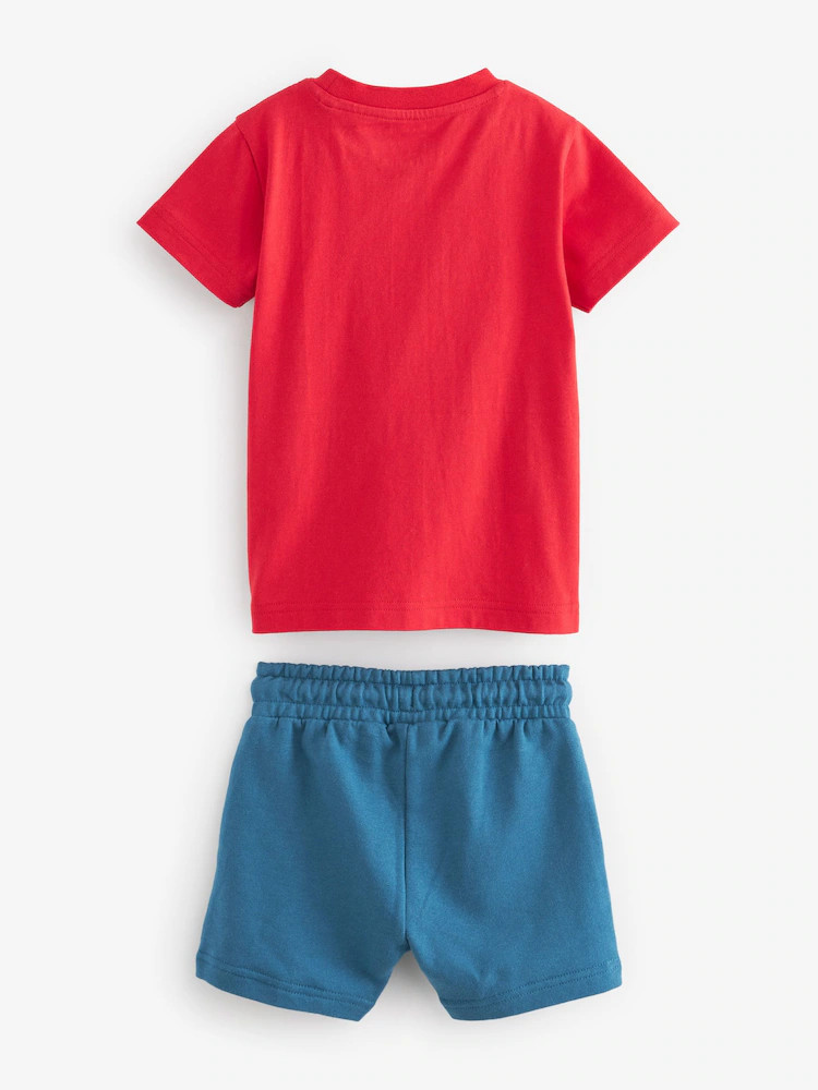 Red/Blue Spider-Man T-Shirt And Shorts Set (3mths-8yrs) | Next US