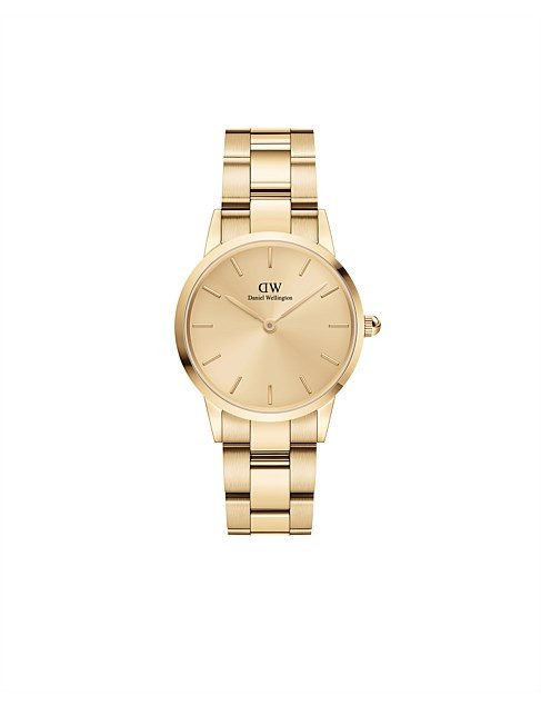 Daniel Wellington Iconic Link Unitone 28mm Gold Watch | David Jones | David Jones (Australia & New Zealand)