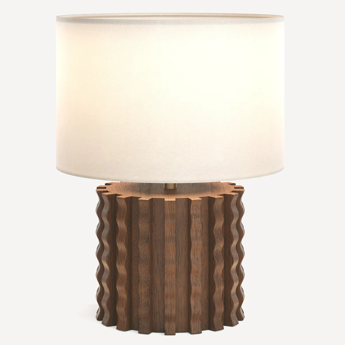 Swirl Oak Table Lamp | Wayfair North America