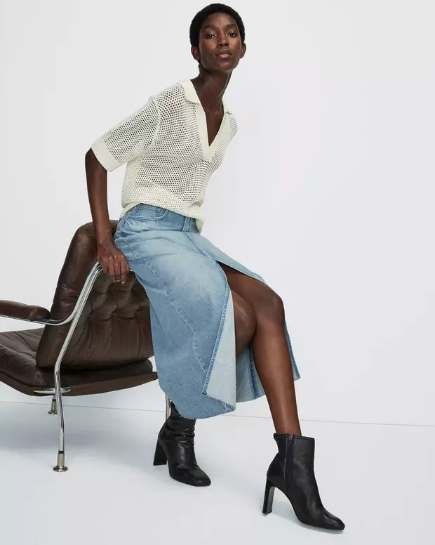 Buy Clara Denim Skirt for USD 275.00 | rag & bone | rag + bone