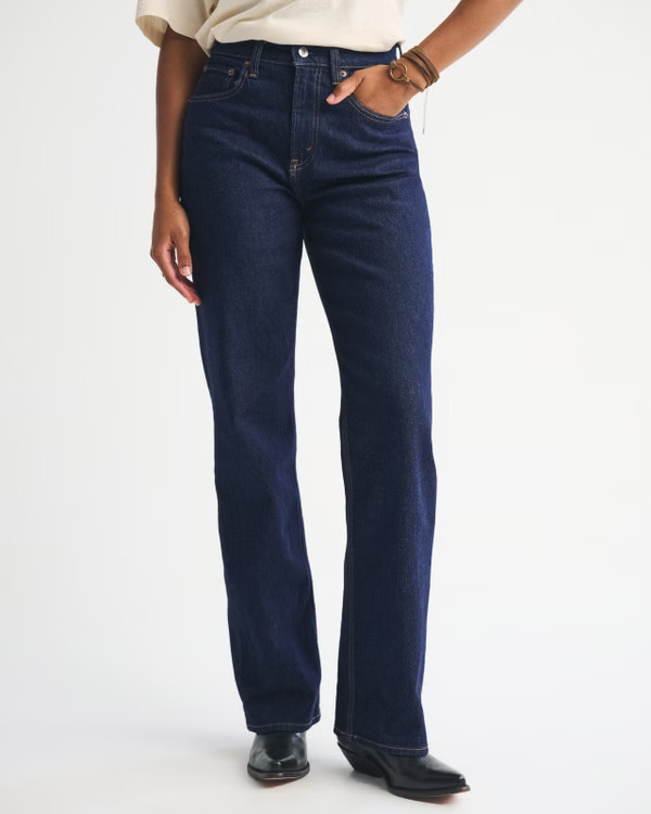 Women'sBottomsJeansRelaxed Jeans | Abercrombie & Fitch (US)