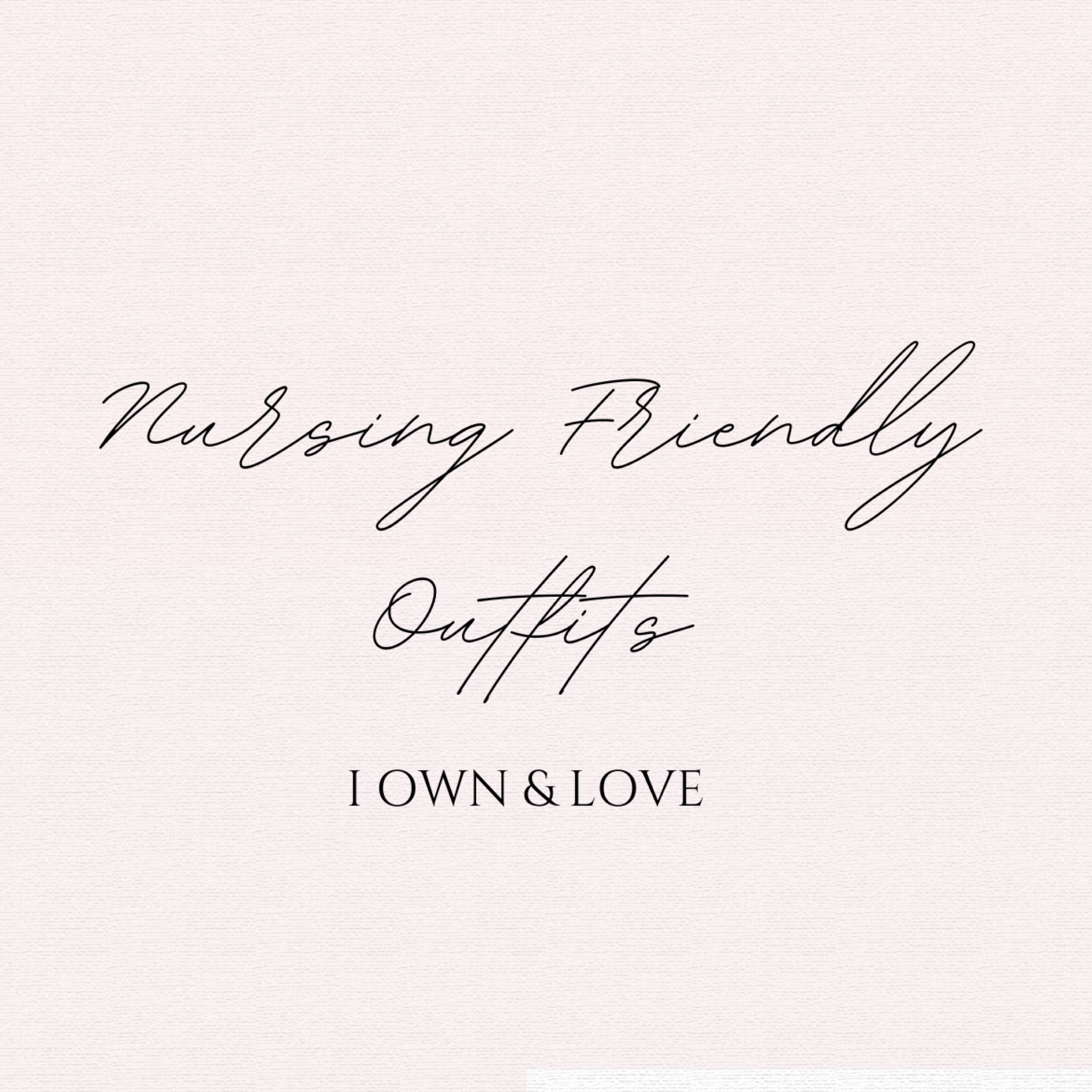 Nursing Friendly Outfits I own & love

#LTKBaby #LTKFamily #LTKBump