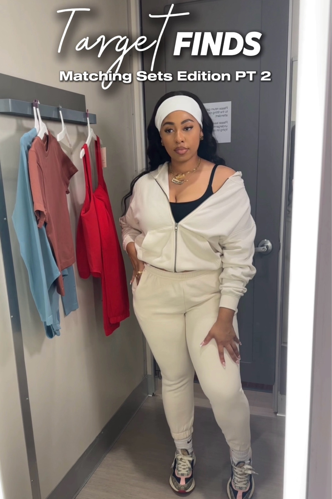 TARGET FINDS PT2✨ Matching casual sets✨ Perfect for the fall! 🍁 I’m wearing the cream jacket (size S) with the matching sweats (Size M). The jacket runs oversized so feel free to size down 2-3 sizes if you want a more regular fit! The sweats are true to size but on the looser side. I would’ve gotten a XL in the sweats but they were sold out 🙌🏽 Check out my page for Part 3🔥

#LTKFindsUnder50 #LTKFallSale #LTKStyleTip