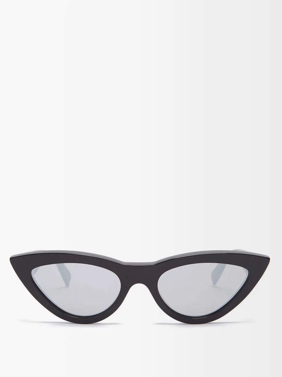 Mirrored cat-eye acetate sunglasses | Celine Eyewear | Matches (US)