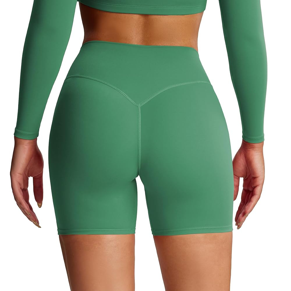Aoxjox Metamorph Workout Biker Shorts for Women Tummy Control High Waisted Athletic Gym Running D... | Amazon (US)