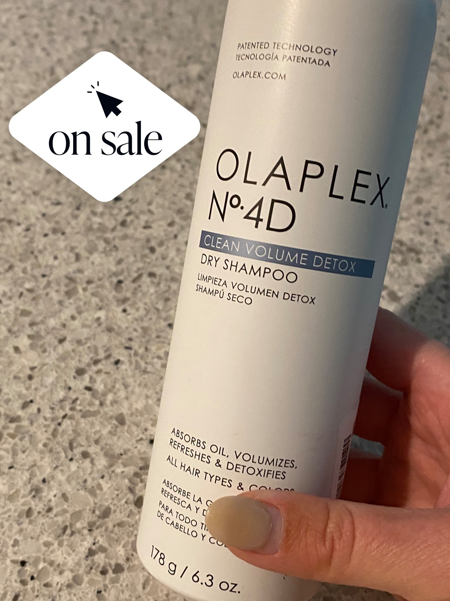 Holy grail dry shampoo !! 🧖‍♀️🤍 on sale now !!! $22.50 🤍

#LTKgrwm #LTKBeauty #LTKselfcare