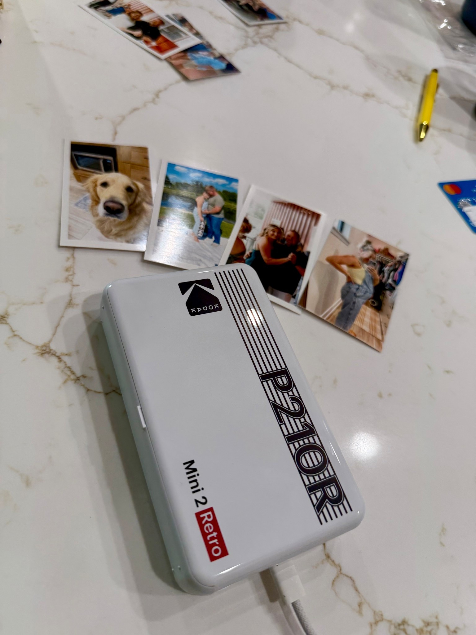 Portable photo printer! Great quality pics and came with 68 prints! Just bluetooth it to your phone and print away! 📸 

#LTKHome #LTKTravel #LTKFindsUnder100