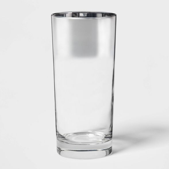 15.8oz Glass Tall Tumbler Metallic - Project 62™ | Target