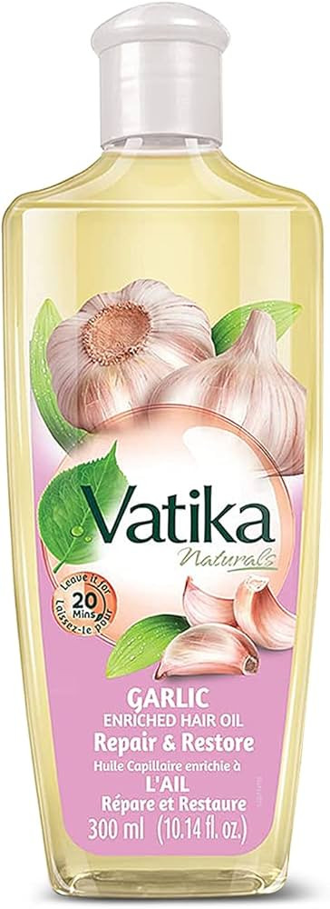 Dabur Vatika Naturals Enriched Hair Oil, Natural Moisturizing, Strengthening & Hair Oil Serum for... | Amazon (US)