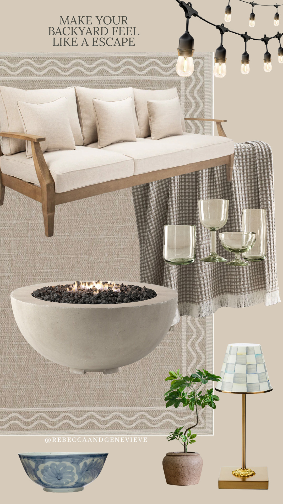 A few things I’m loving lately for making the backyard feel a little more cozy & inviting  

 #LTKdayinmylife #LTKHome