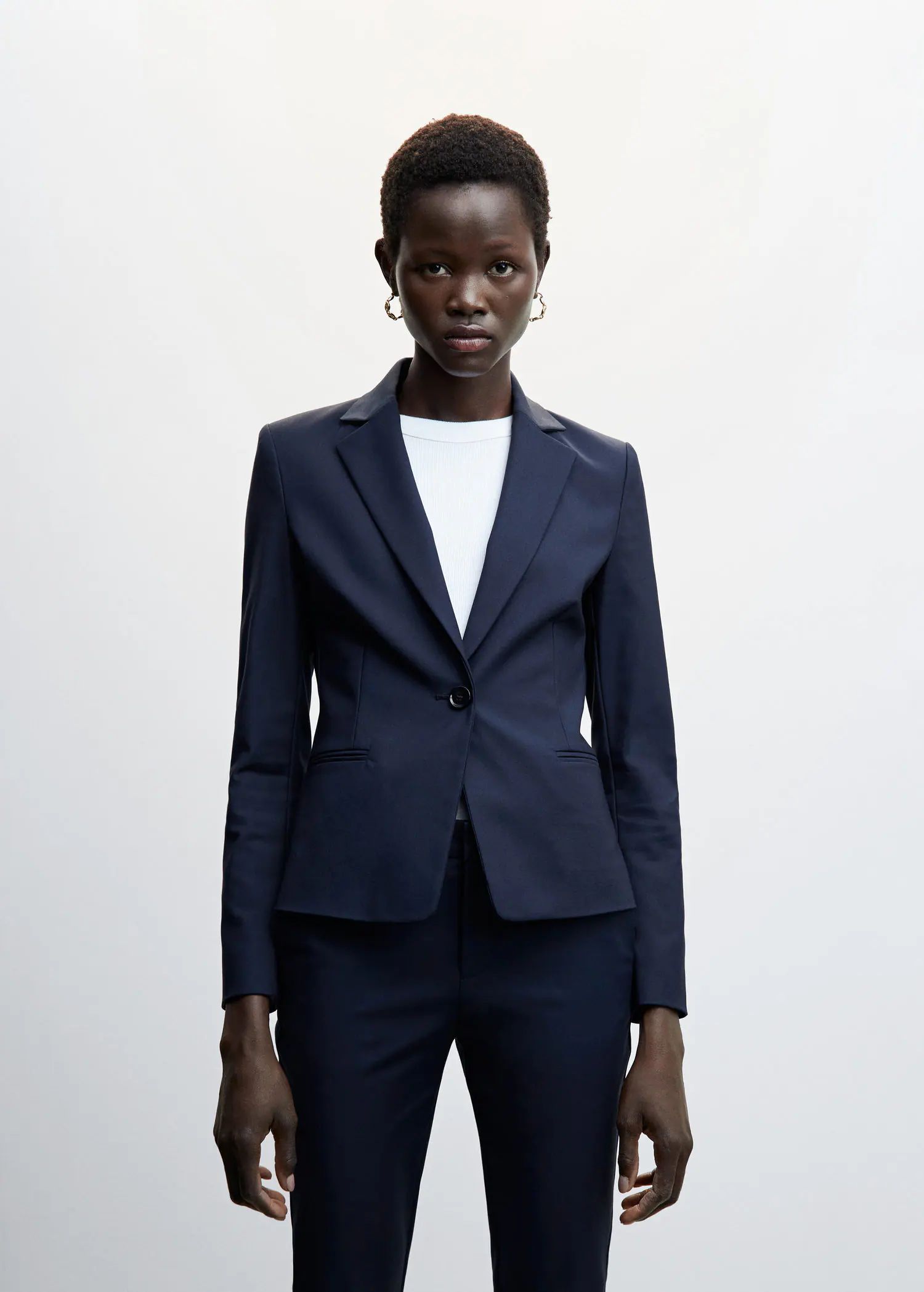 Structured suit blazer | MANGO (US)