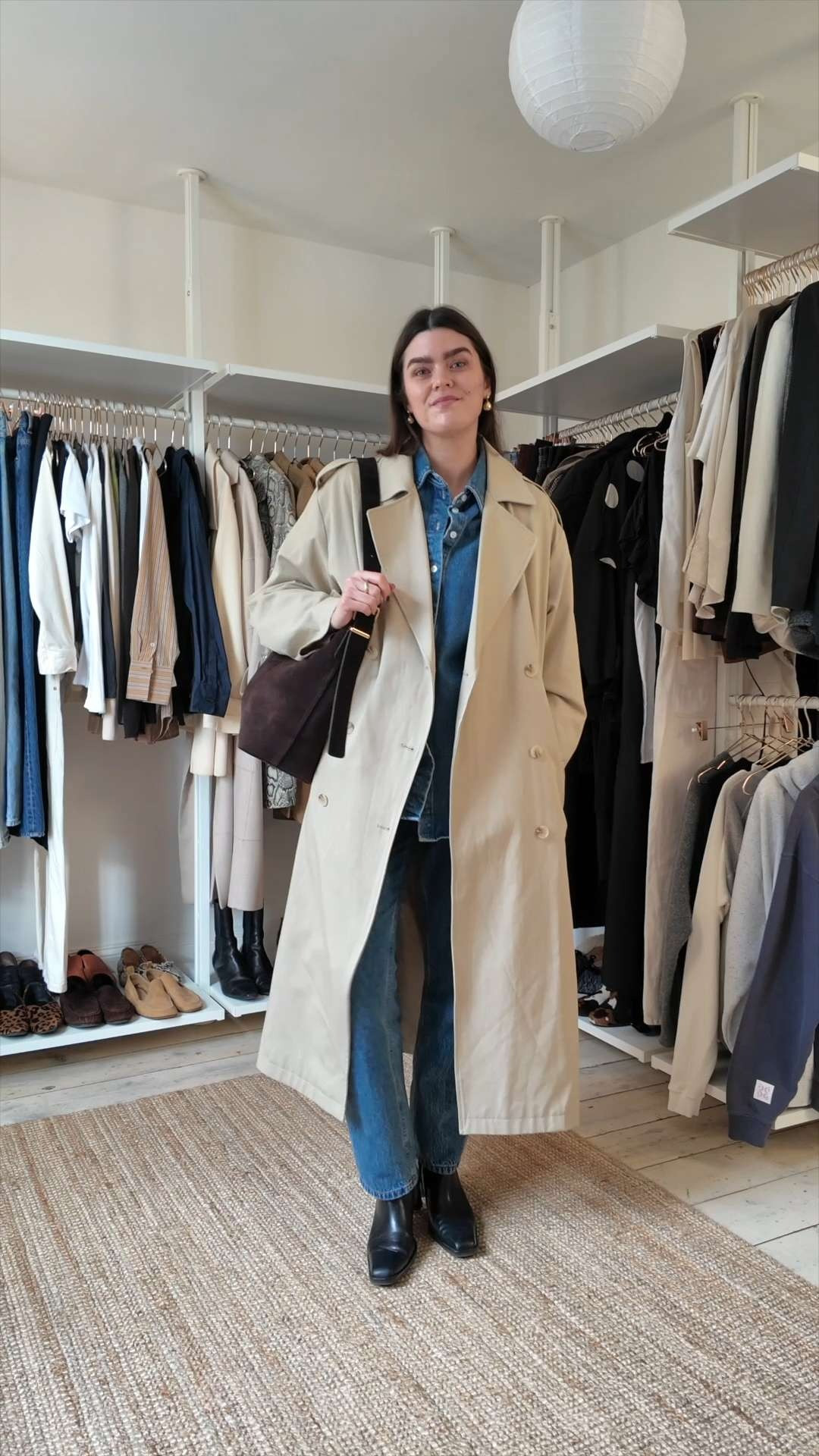 Double denim styled with Rue Sophie trench coat, black Toteme leather ankle boots and Madewell brown suede tote bag.

You can find more style content over on my Substack ’The Wardrobe Edit’ 

 

#LTKAprilSpotlight #LTKspring #LTKstyletip