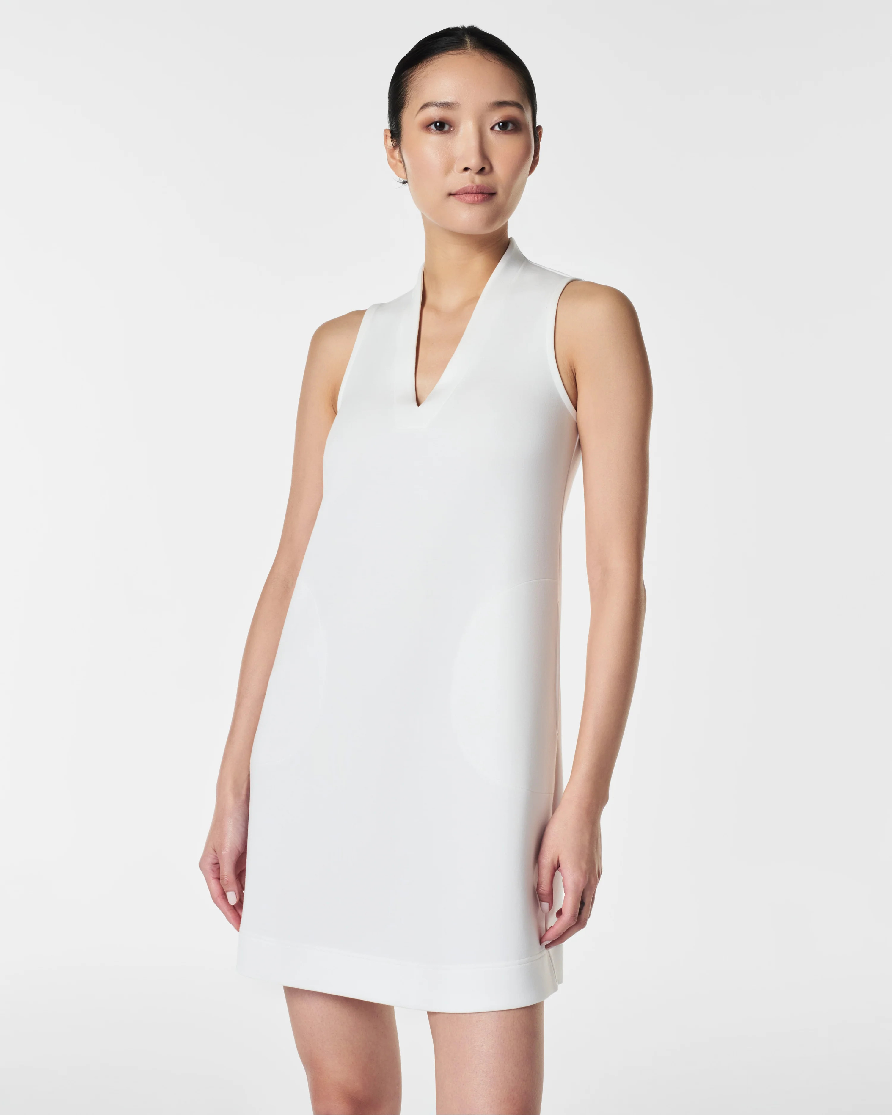 V-Neck Mini Dress – Soft, Flowy Air Fit | SPANX | Spanx